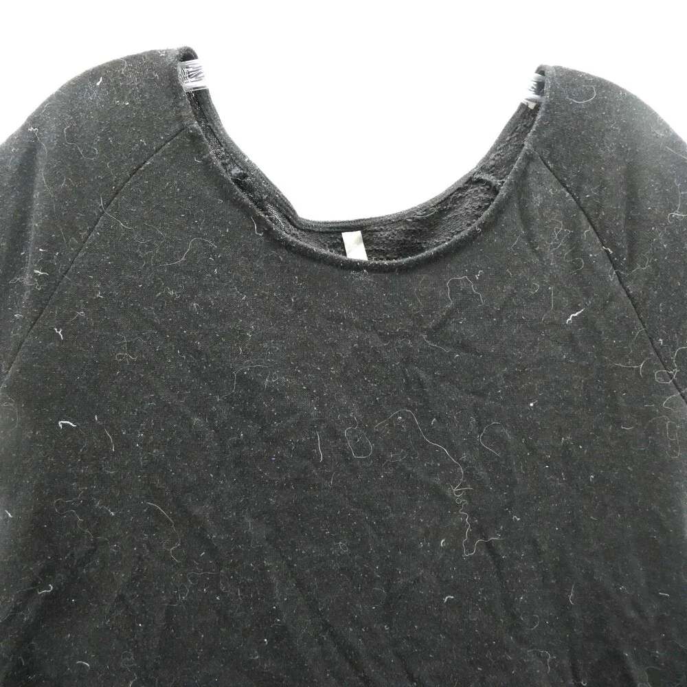 Massini Sweater XL Womens Black Pullover Lightweight Knit Long Sleeve Preppy Top